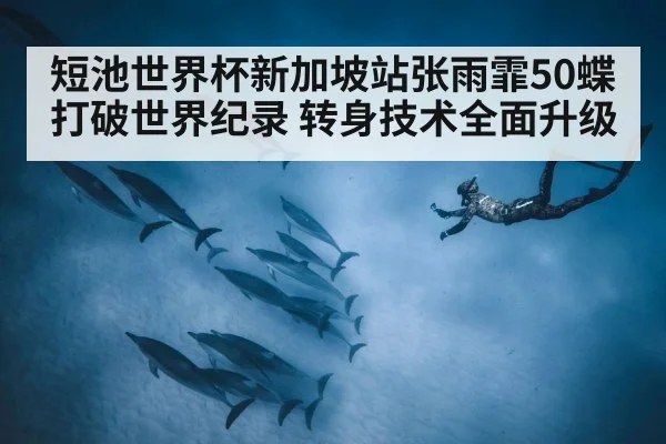 短池世界杯新加坡站张雨霏50蝶打破世界纪录 转身技术全面升级